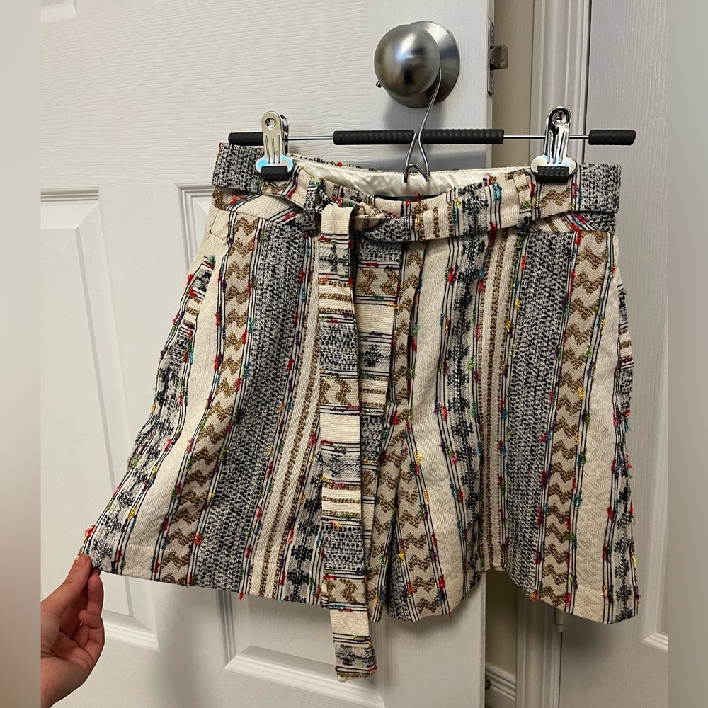 Eva Franco / Anthropologie Belted Shorts